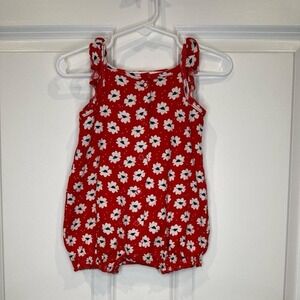Carters Flower Girls Romper Size 3-6 Months‎